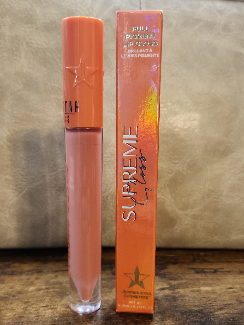 Jeffree Star Supreme Gloss - Peachy Nude - Entwined